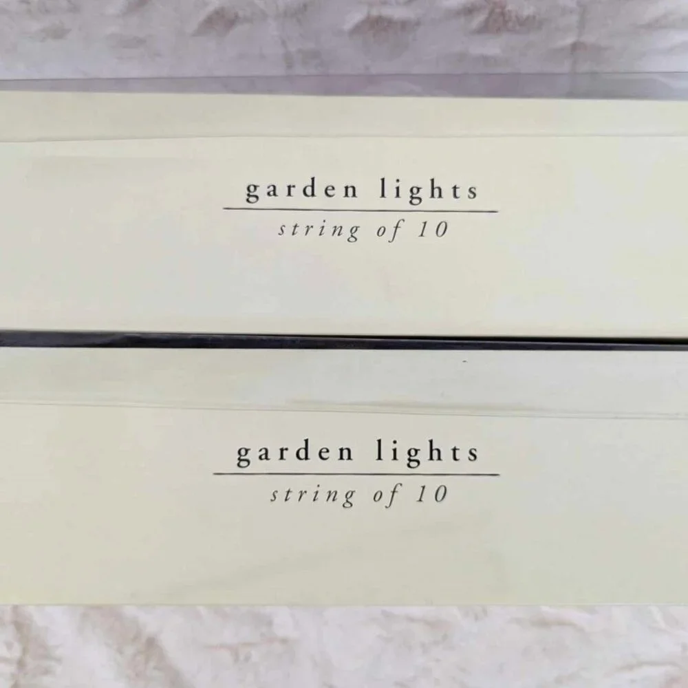 Pier 1 Multi-Color Round Chinese Lantern String Lights 10 light/set. (Set of 2)